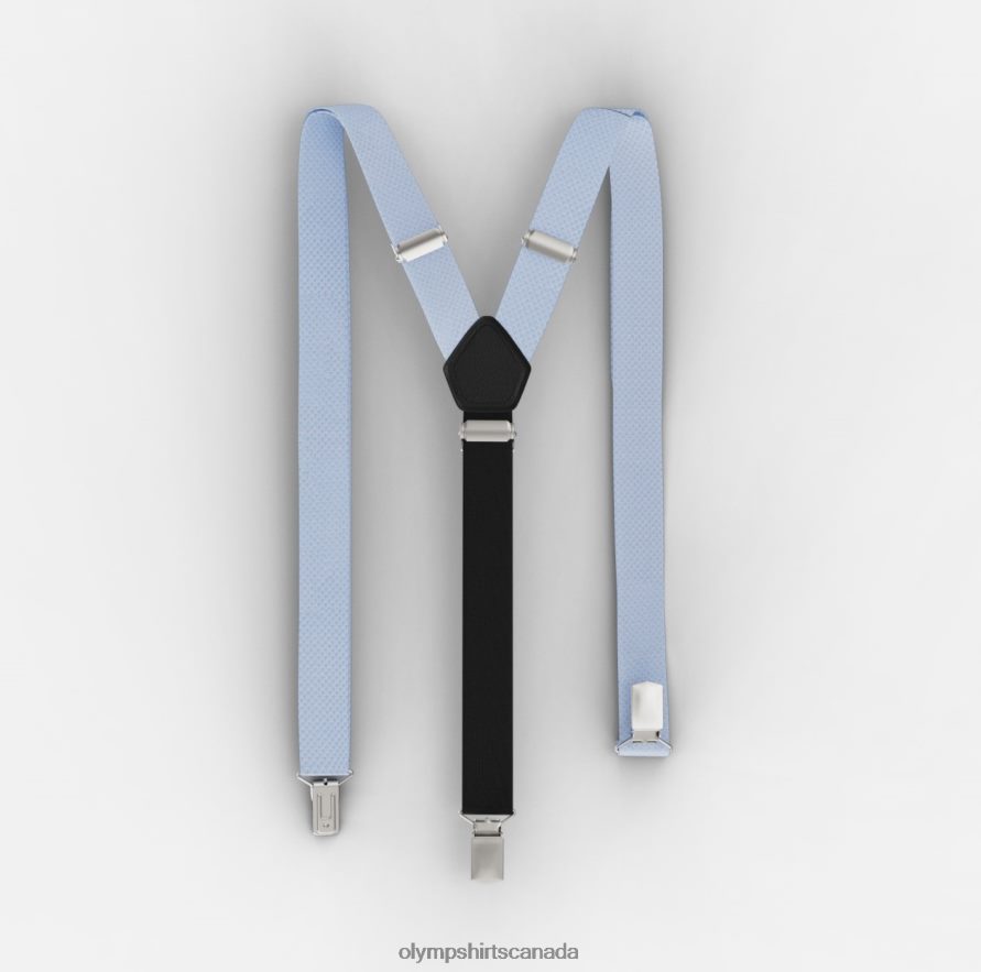 OLYMP Suspenders Y-Shape Light Blue H2P42H2621 Accessories
