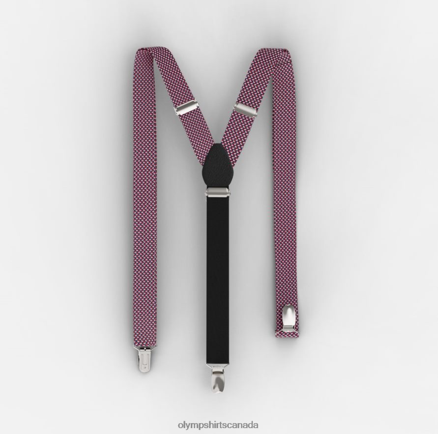 OLYMP Suspenders Y-Shape Red H2P42H2615 Accessories