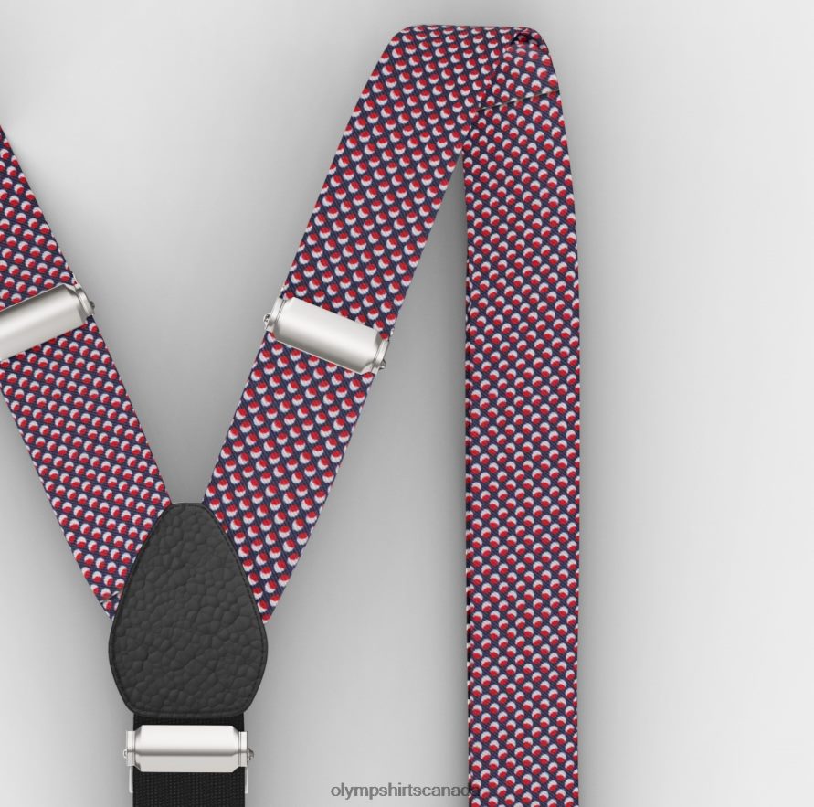 OLYMP Suspenders Y-Shape Red H2P42H2615 Accessories