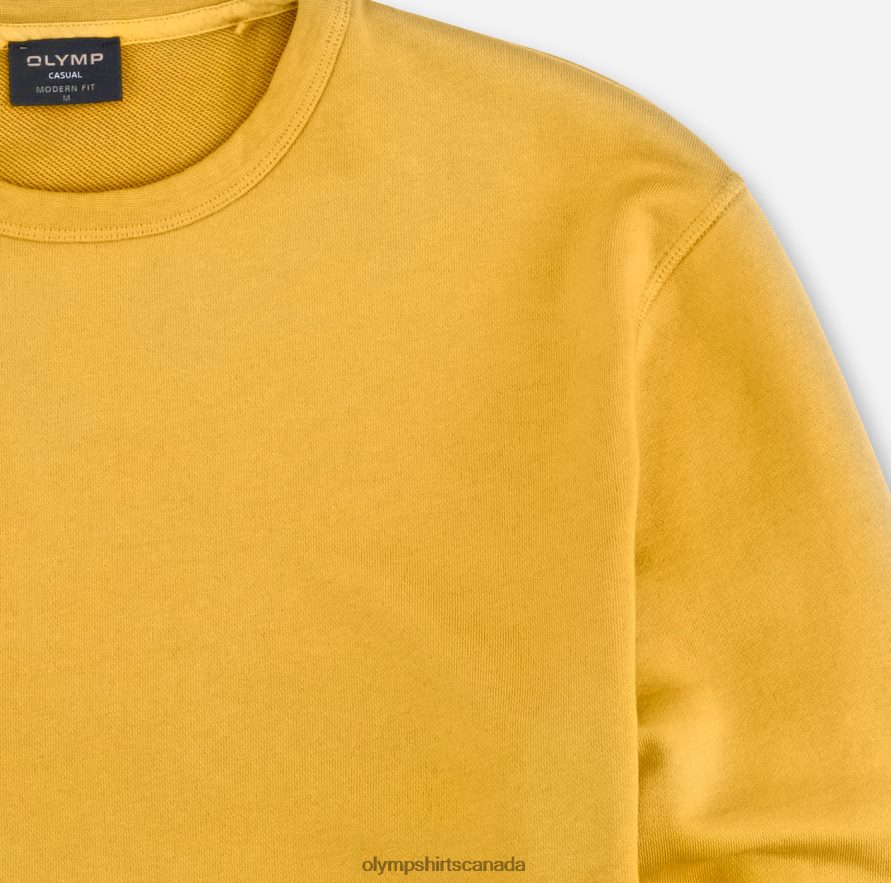 OLYMP Sweat Modern Fit Maize H2P42H1926 Clothing