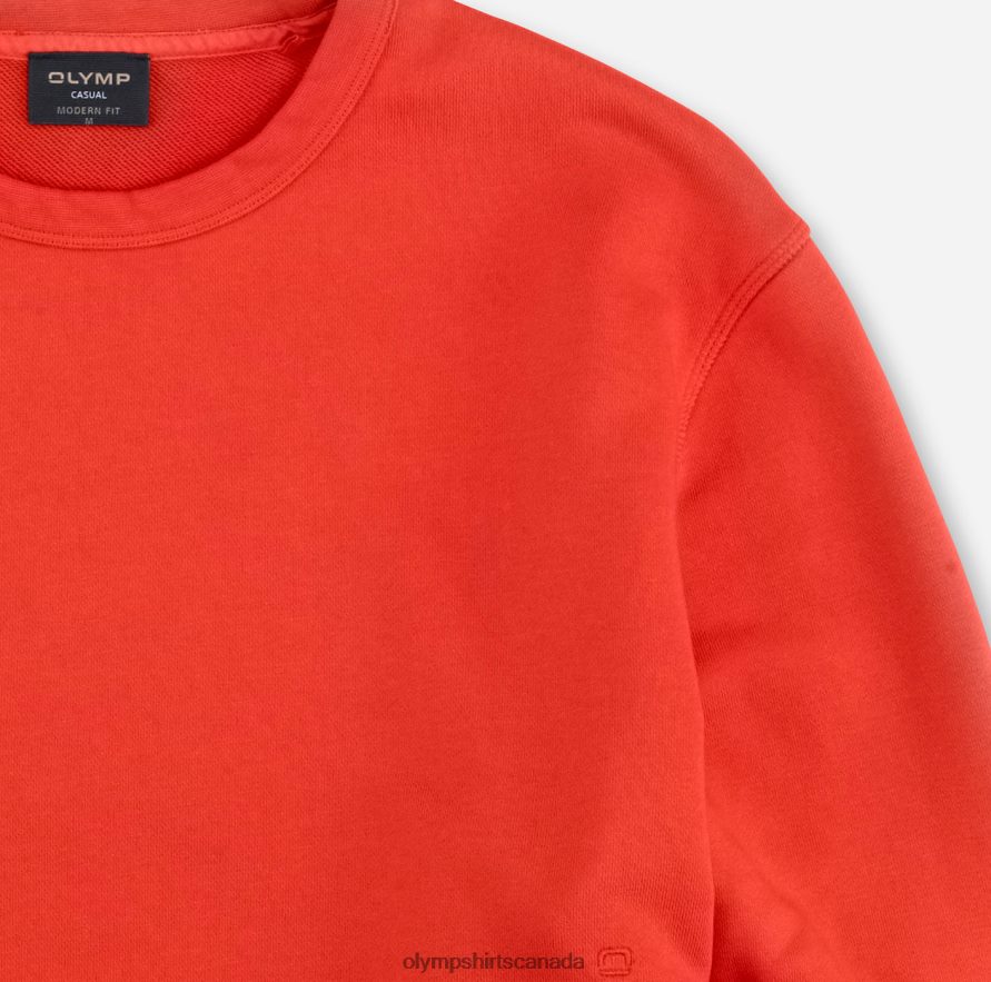 OLYMP Sweat Modern Fit Red H2P42H1924 Clothing