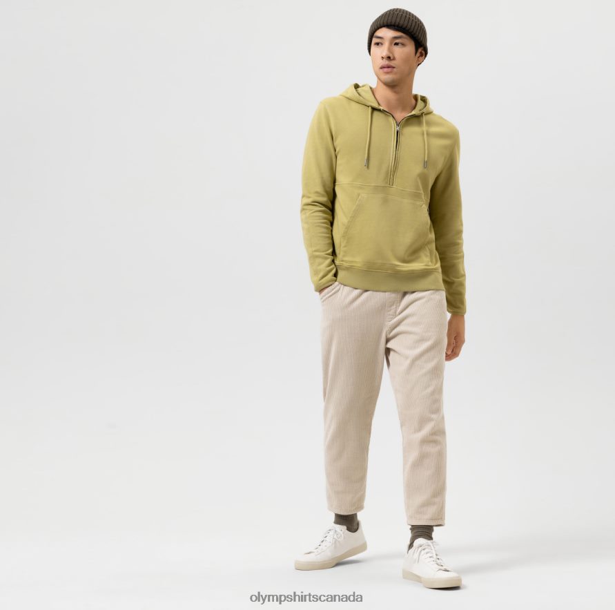 OLYMP Sweat Modern Fit Sweatshirt Lime H2P42H1904 Clothing