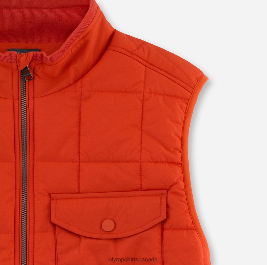 OLYMP Sweat Modern Fit Vest Red H2P42H2191 Clothing