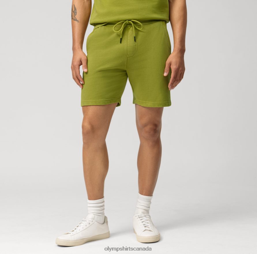 OLYMP Sweat Shorts Lime H2P42H2195 Clothing