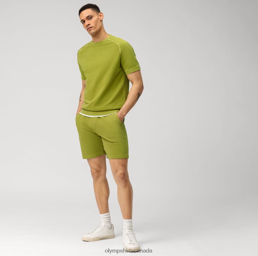 OLYMP Sweat Shorts Lime H2P42H2195 Clothing