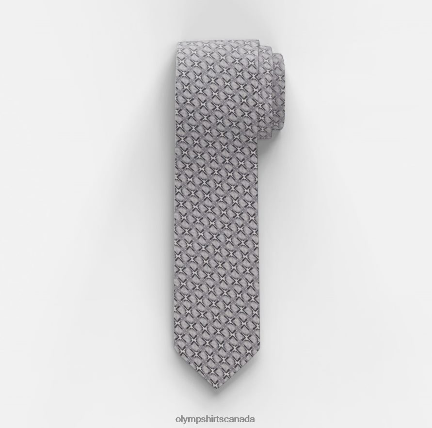 OLYMP Tie Slim 65 Cm Anthracite H2P42H2364 Accessories