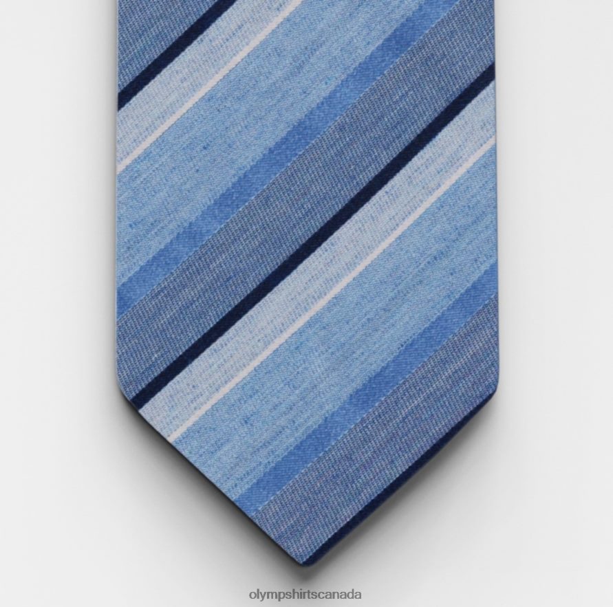 OLYMP Tie Slim 65 Cm Bleu H2P42H2237 Accessories