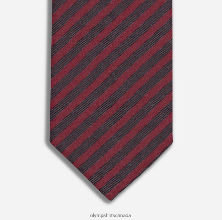 OLYMP Tie Slim 65 Cm Bordeaux H2P42H2375 Accessories