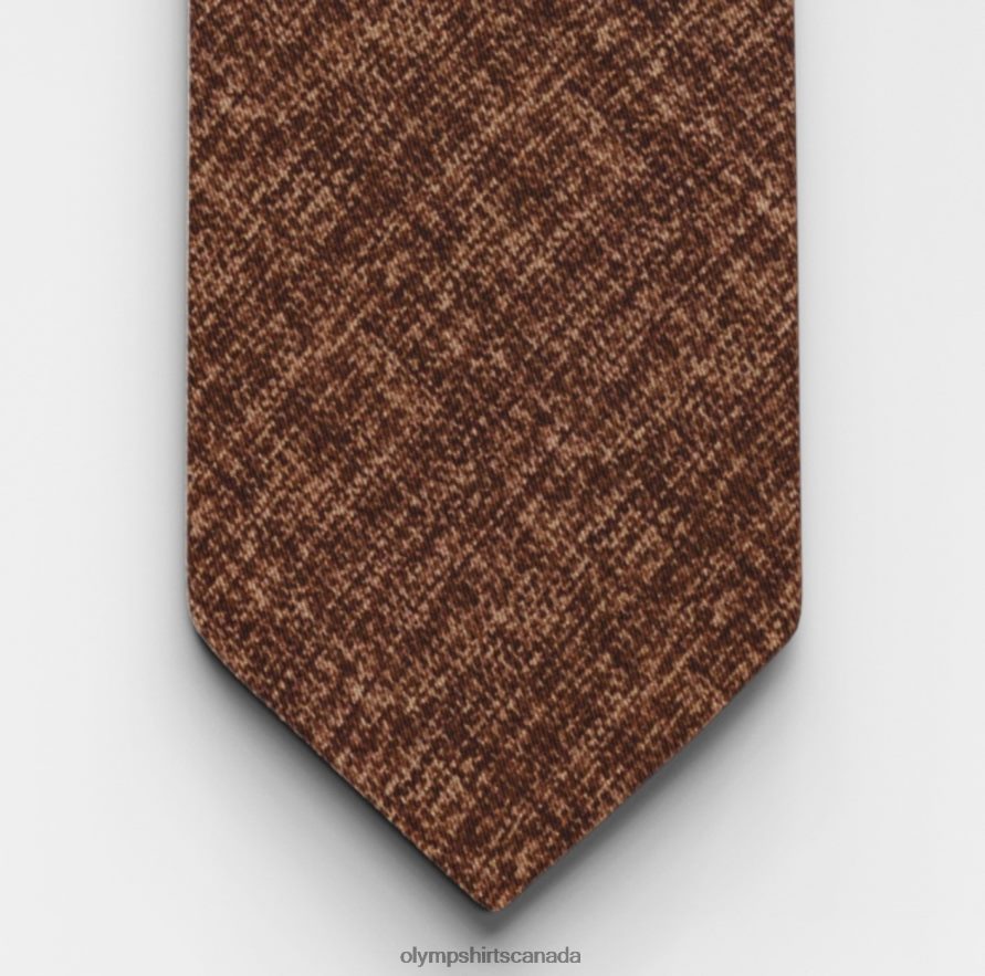 OLYMP Tie Slim 65 Cm Brown H2P42H2215 Accessories