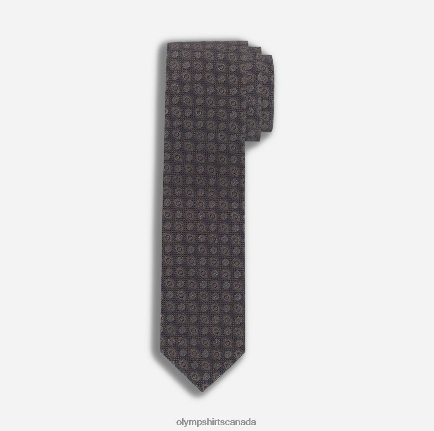 OLYMP Tie Slim 65 Cm Brown H2P42H2328 Accessories