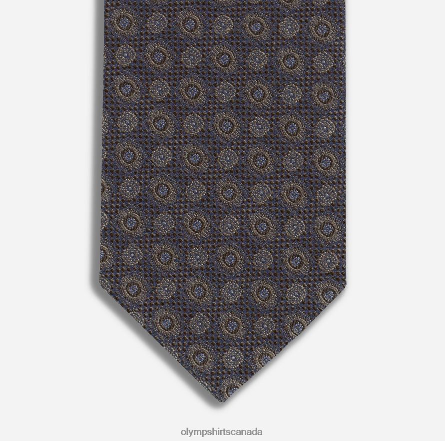 OLYMP Tie Slim 65 Cm Brown H2P42H2328 Accessories