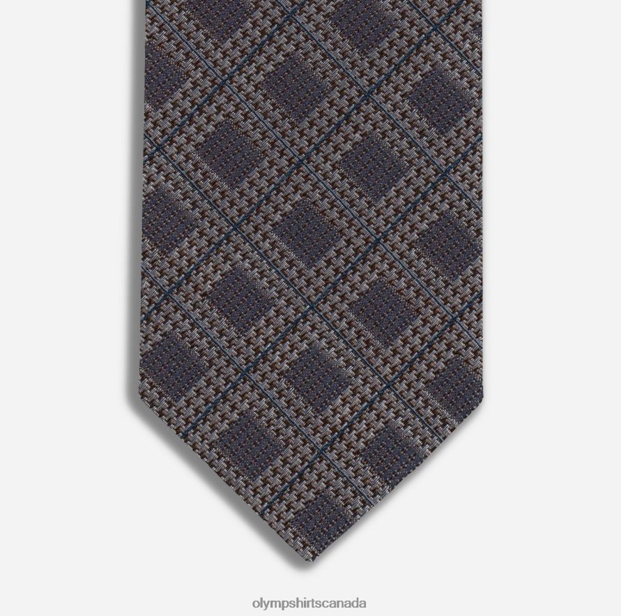 OLYMP Tie Slim 65 Cm Brown H2P42H2380 Accessories