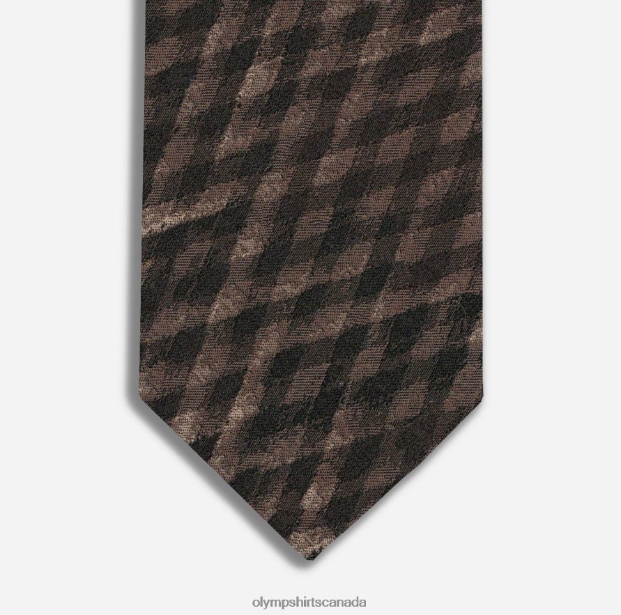 OLYMP Tie Slim 65 Cm Brown H2P42H2427 Accessories