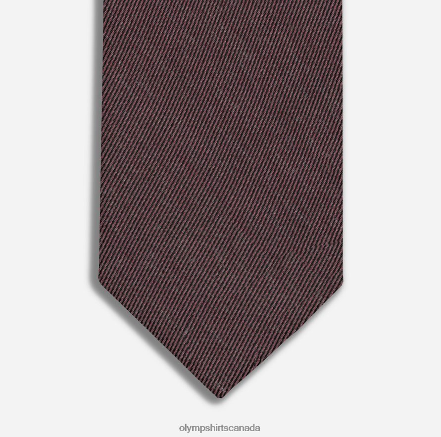 OLYMP Tie Slim 65 Cm Dark Red H2P42H2405 Accessories