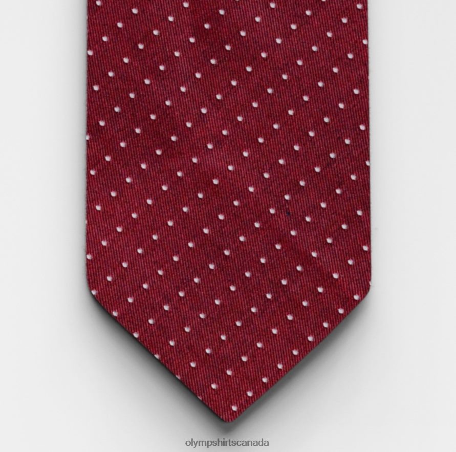 OLYMP Tie Slim 65 Cm Dark Red H2P42H2453 Accessories