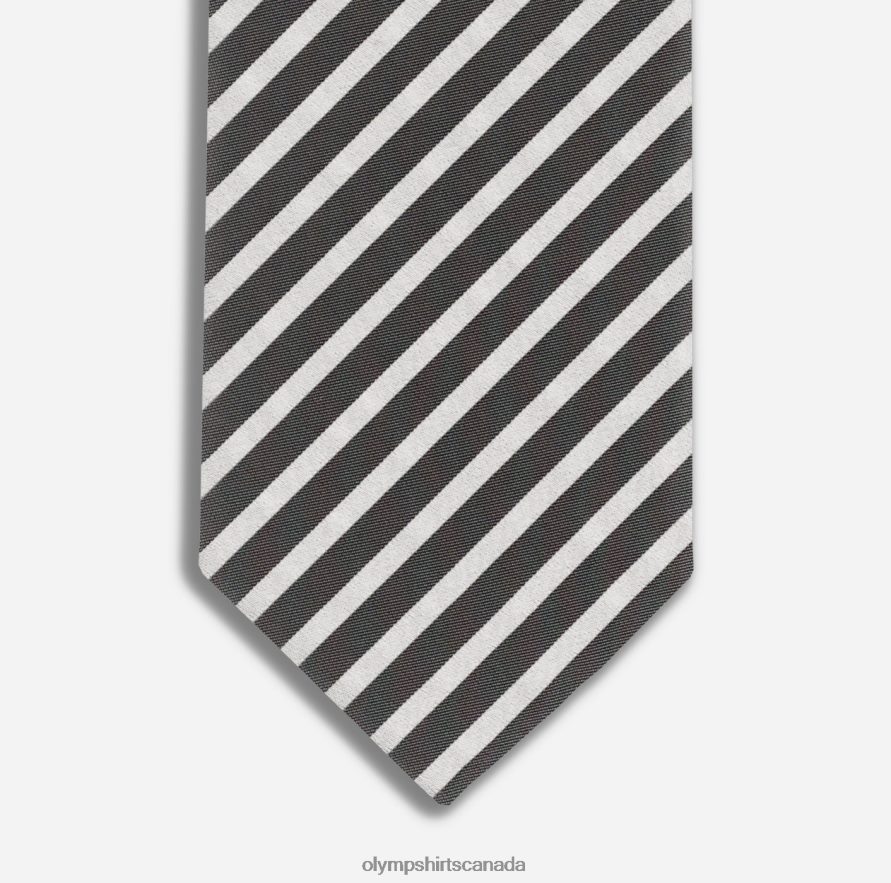 OLYMP Tie Slim 65 Cm Medium Grey H2P42H2342 Accessories