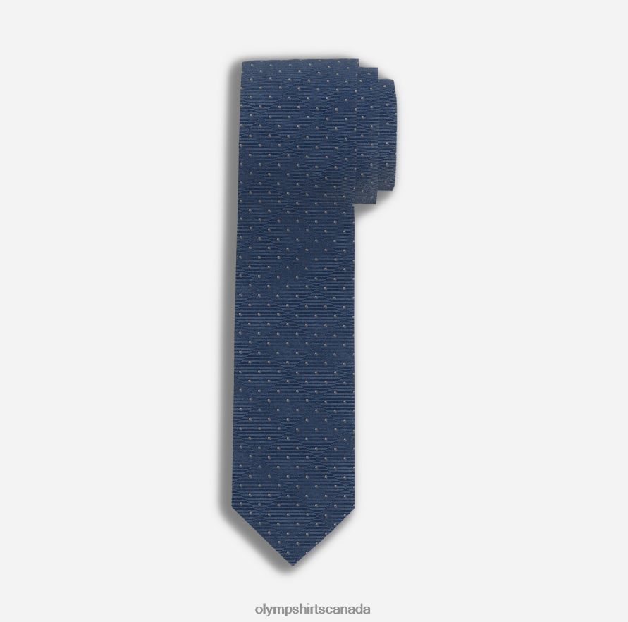 OLYMP Tie Slim 65 Cm Nuremberg Blue H2P42H2348 Accessories