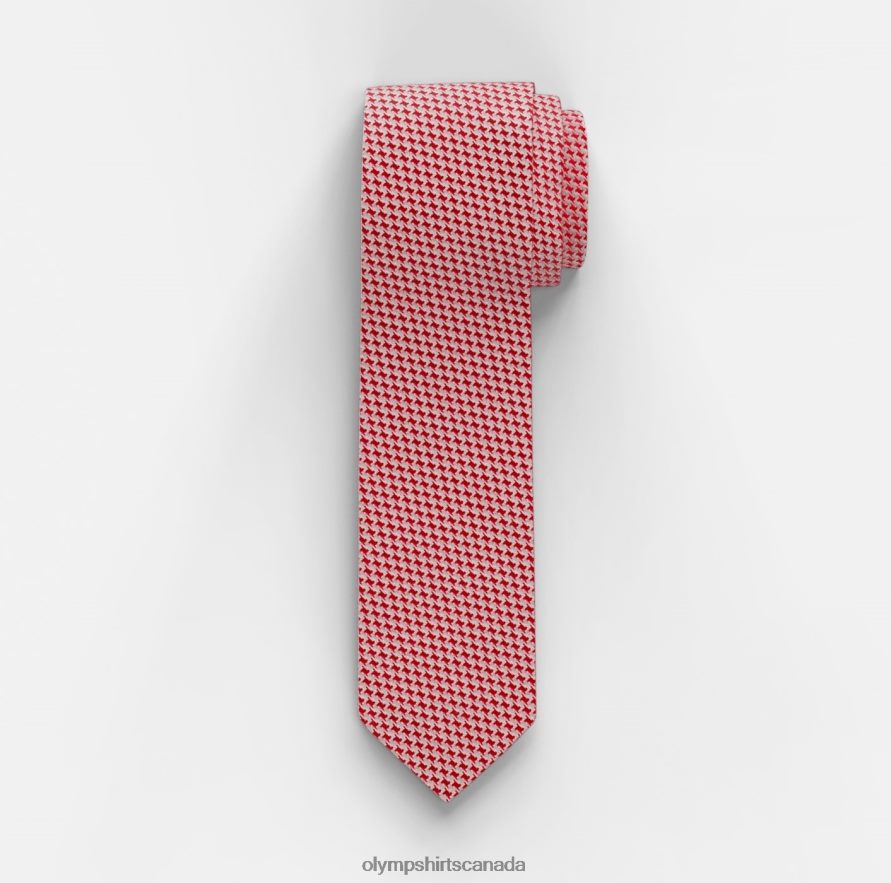 OLYMP Tie Slim 65 Cm Red H2P42H2235 Accessories