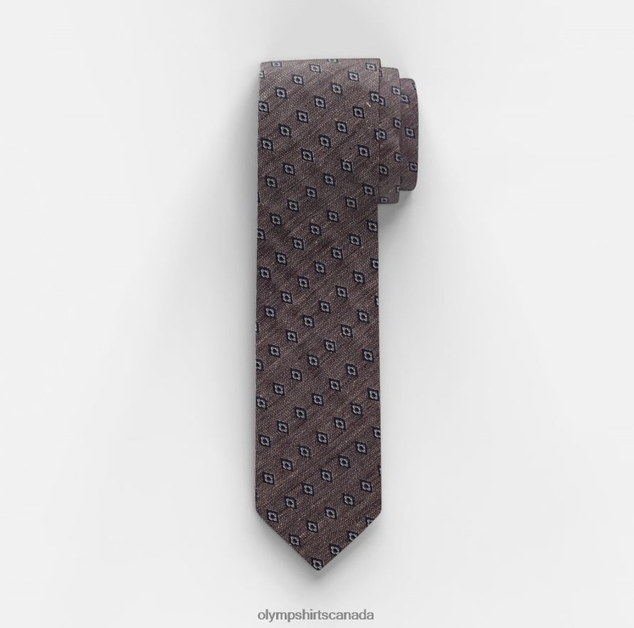 OLYMP Tie Slim 65 Cm Taupe H2P42H2411 Accessories