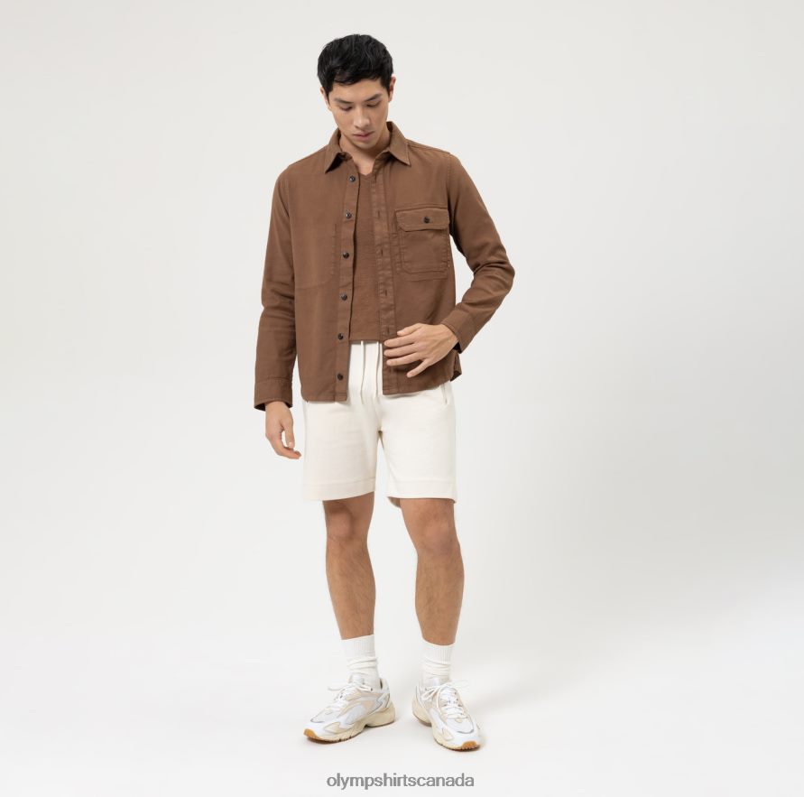 OLYMPLevel Five Casual Body Fit T-Shirt Brown H2P42H1996 Clothing