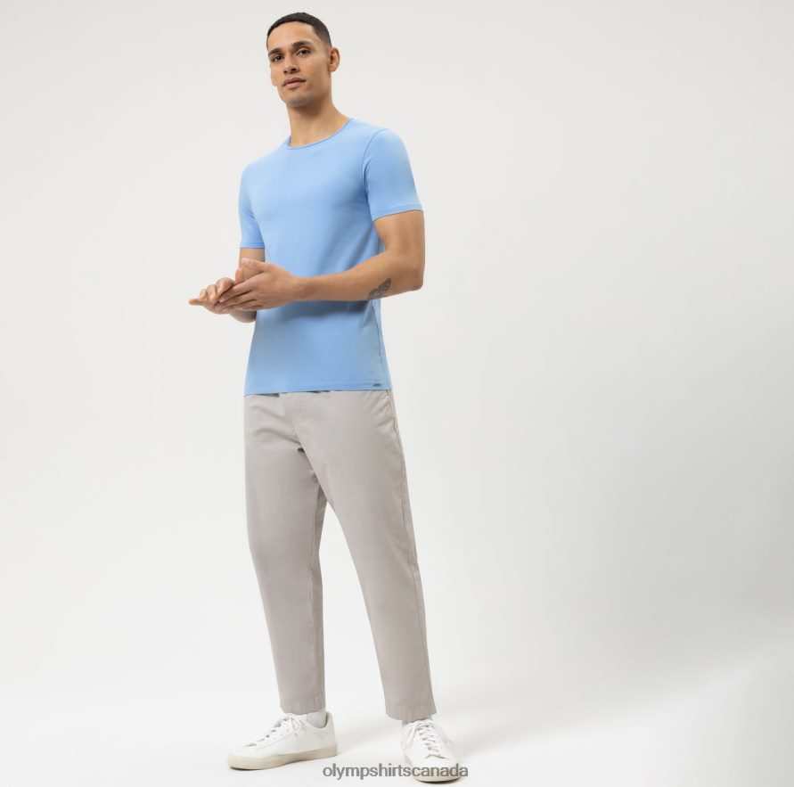 OLYMPLevel Five Casual Body Fit T-Shirt Light Blue H2P42H2009 Clothing