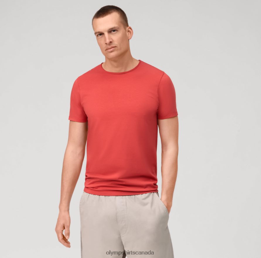 OLYMPLevel Five Casual Body Fit T-Shirt Red H2P42H2040 Clothing