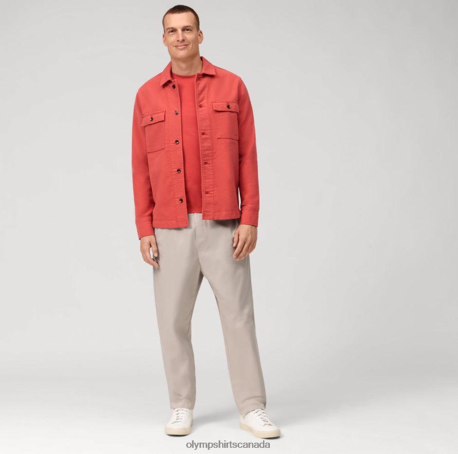 OLYMPLevel Five Casual Body Fit T-Shirt Red H2P42H2040 Clothing