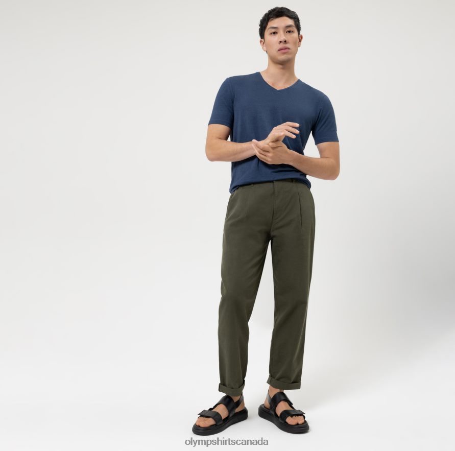 OLYMPLevel Five Casual Body Fit T-Shirt Smoke Blue H2P42H2006 Clothing