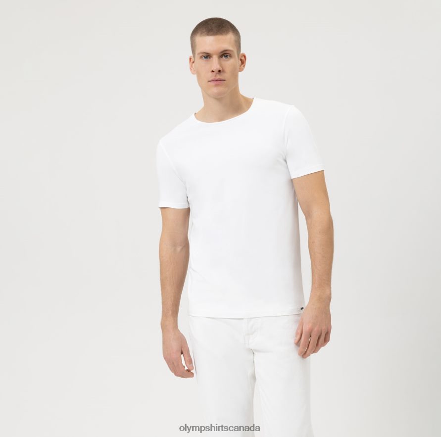 OLYMPLevel Five Casual Body Fit T-Shirt White H2P42H2042 Clothing