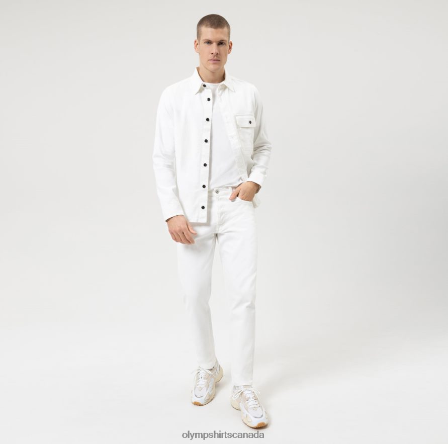 OLYMPLevel Five Casual Body Fit T-Shirt White H2P42H2042 Clothing