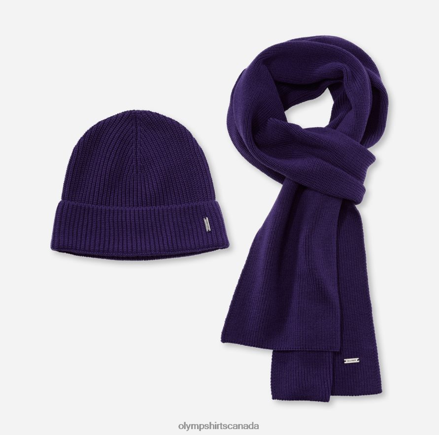 OLYMP Cap/Scarf Set Viola H2P42H2665 Accessories