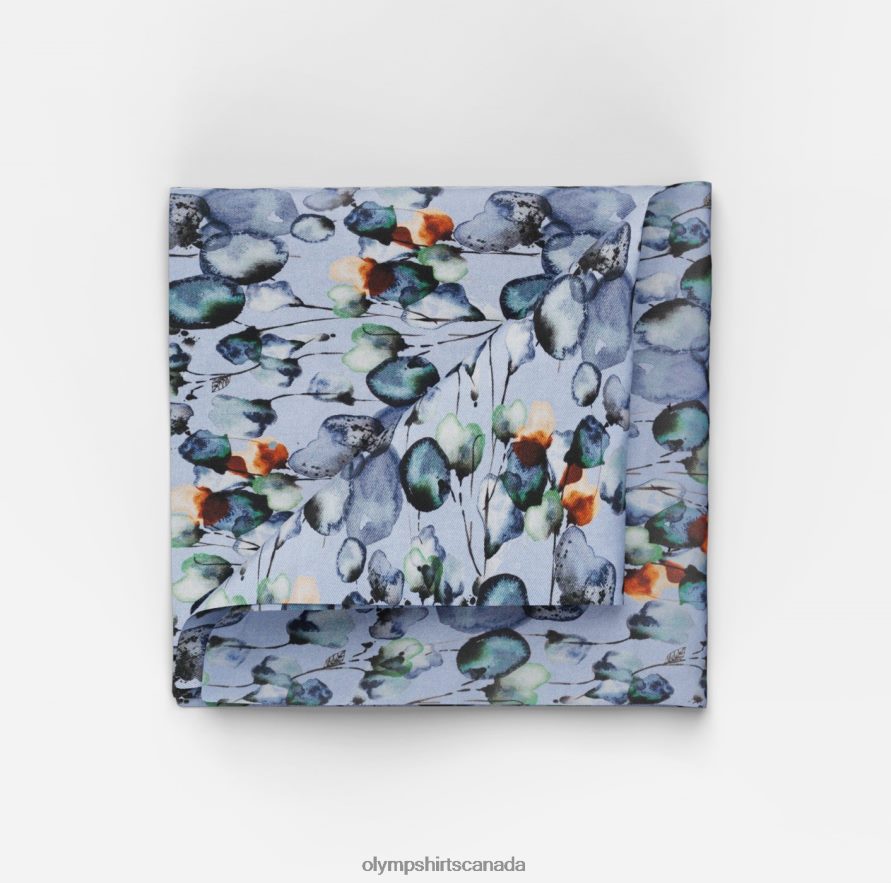 OLYMP Pocket Square 30X30Cm, Aqua H2P42H2575 Accessories