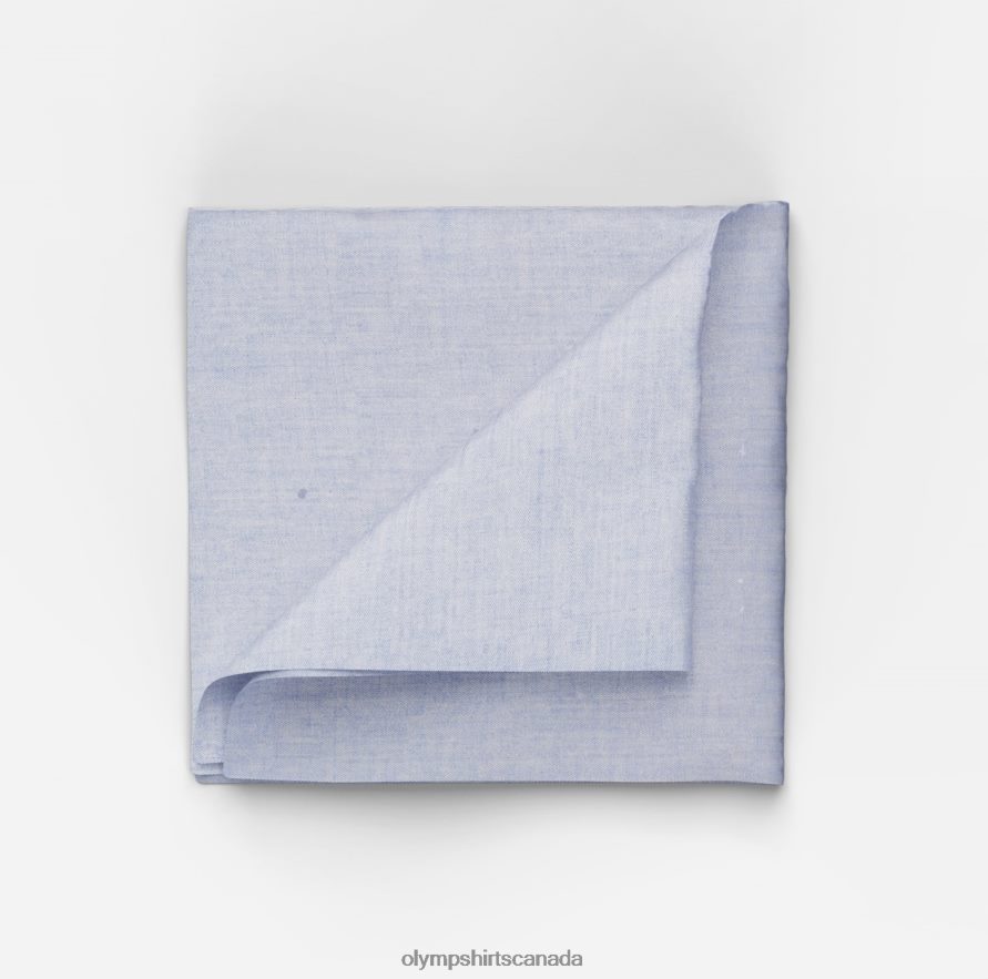 OLYMP Pocket Square 30X30Cm, Bleu H2P42H2571 Accessories