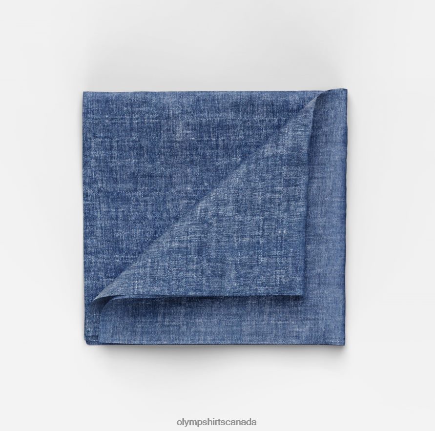 OLYMP Pocket Square 30X30Cm, Marine H2P42H2557 Accessories