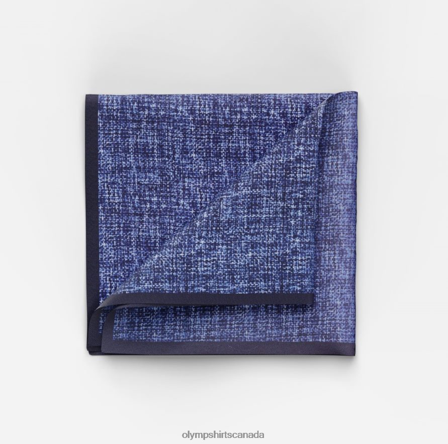OLYMP Pocket Square 30X30 Cm, Marine H2P42H2544 Accessories