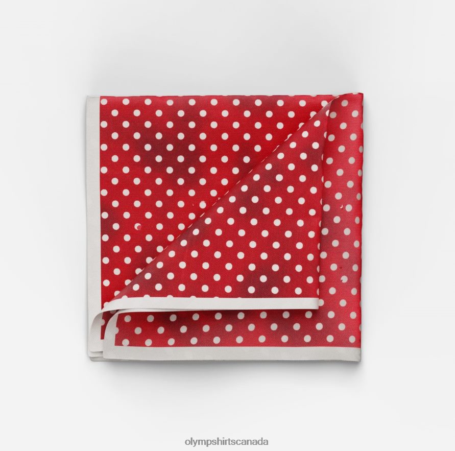 OLYMP Pocket Square 30X30 Cm, Red H2P42H2600 Accessories