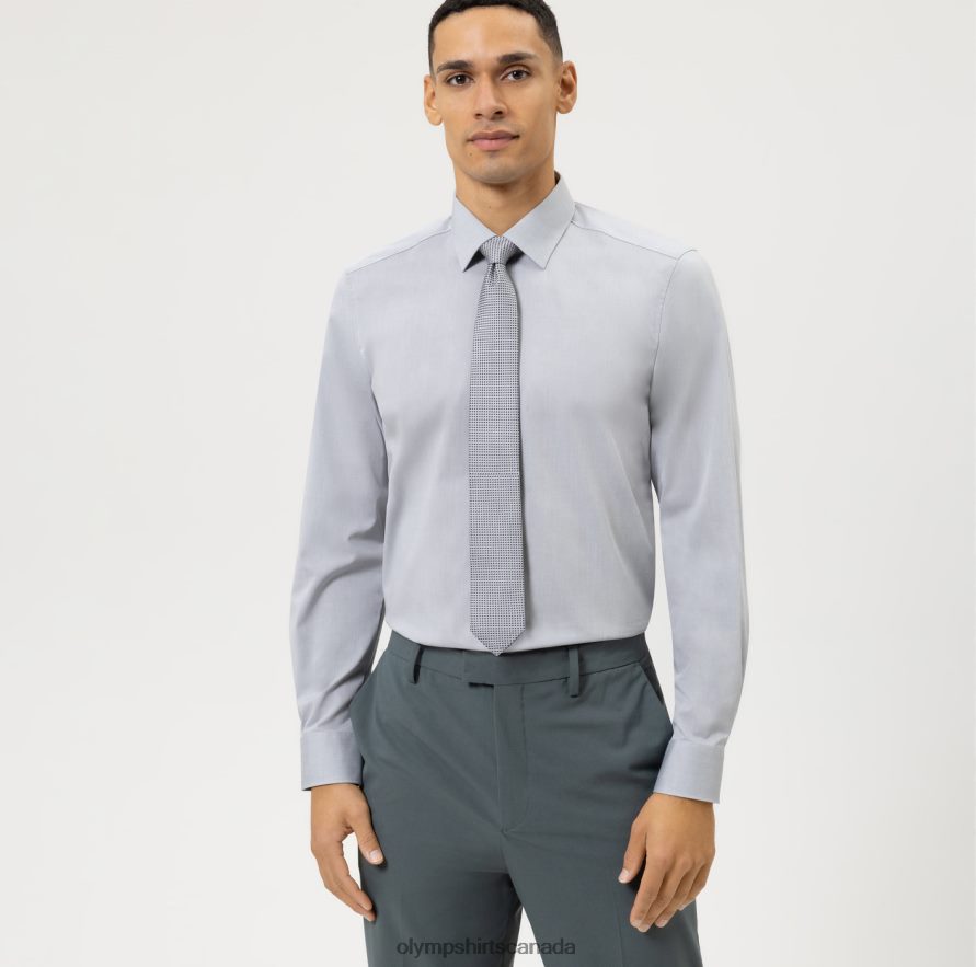 OLYMP Tie Slim 6,5 Cm, Anthracite H2P42H2365 Accessories