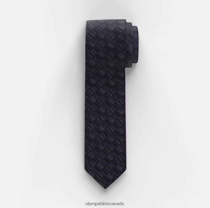 OLYMP Tie Slim 6,5 Cm, Black H2P42H2315 Accessories