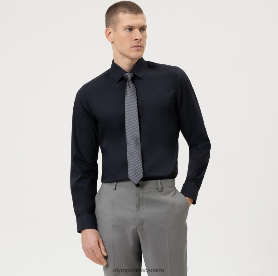 OLYMP Tie Slim 6,5 Cm, Black H2P42H2346 Accessories