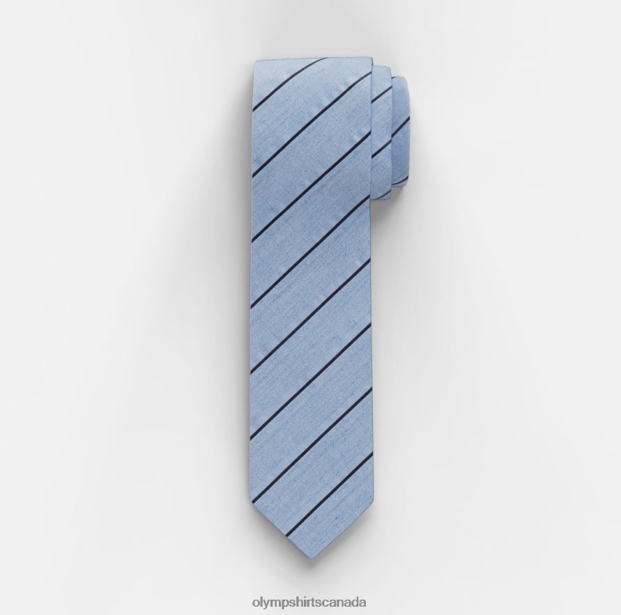 OLYMP Tie Slim 6,5 Cm, Blue H2P42H2217 Accessories