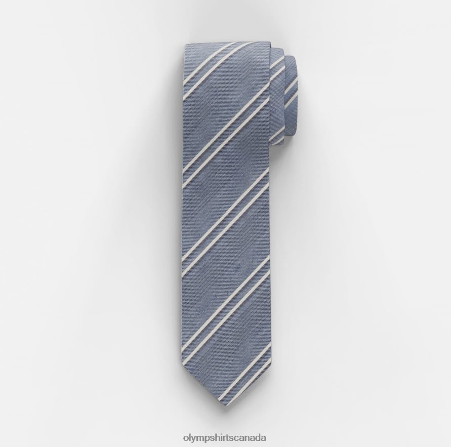OLYMP Tie Slim 6,5 Cm, Blue H2P42H2236 Accessories