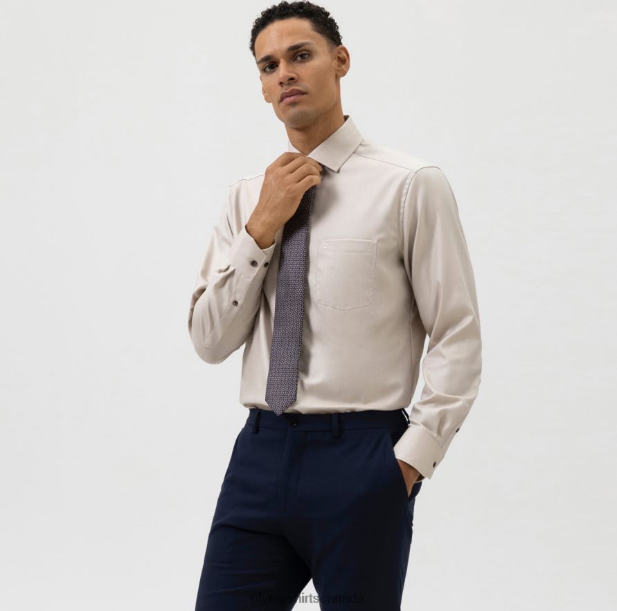 OLYMP Tie Slim 6,5 Cm, Brown H2P42H2311 Accessories