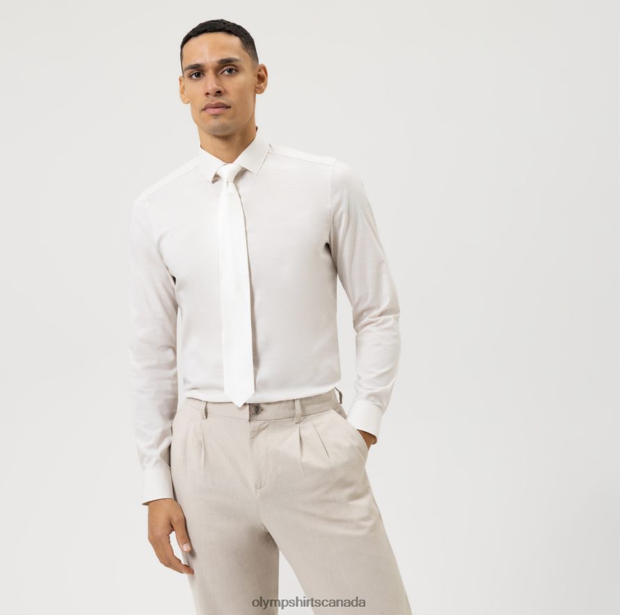 OLYMP Tie Slim 6,5 Cm, Champagne H2P42H2473 Accessories