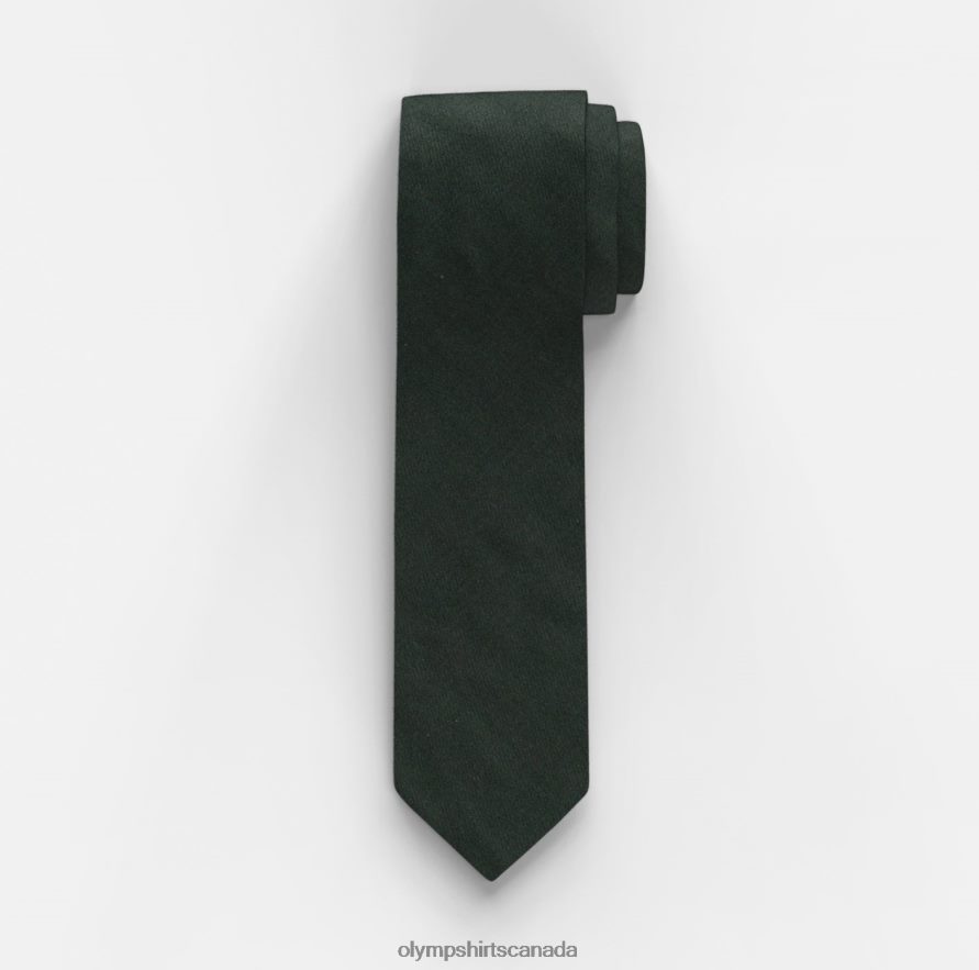 OLYMP Tie Slim 6,5 Cm, Dark Green H2P42H2458 Accessories