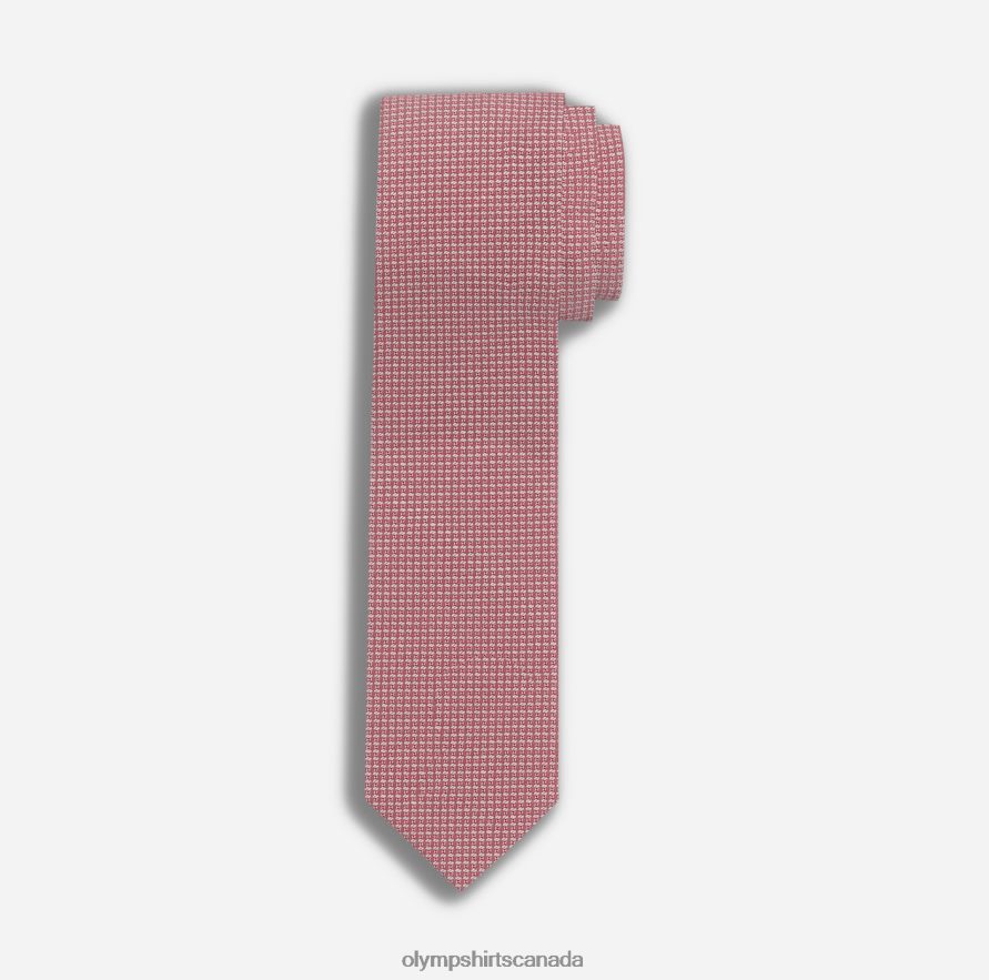 OLYMP Tie Slim 6,5 Cm, Red H2P42H2472 Accessories