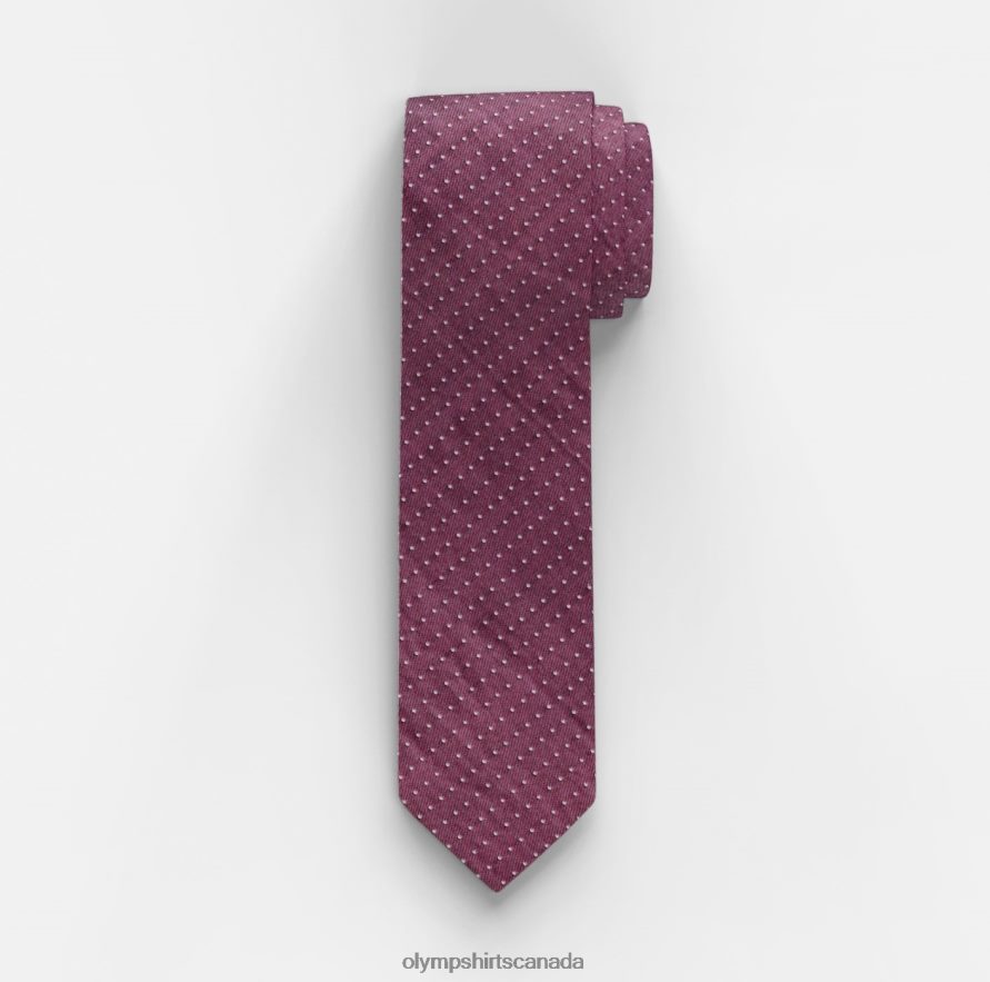 OLYMP Tie Slim 6,5 Cm, Rosewood H2P42H2454 Accessories
