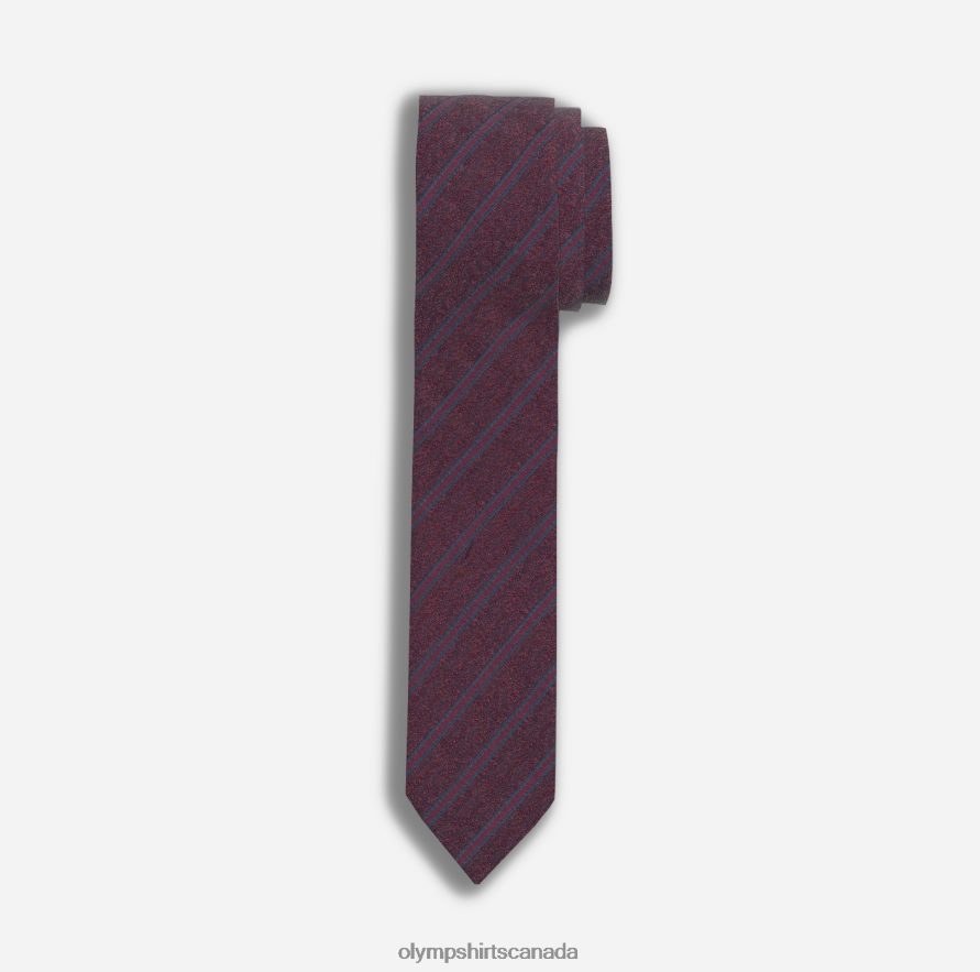 OLYMP Tie Superslim 5 Cm, Red H2P42H2404 Accessories