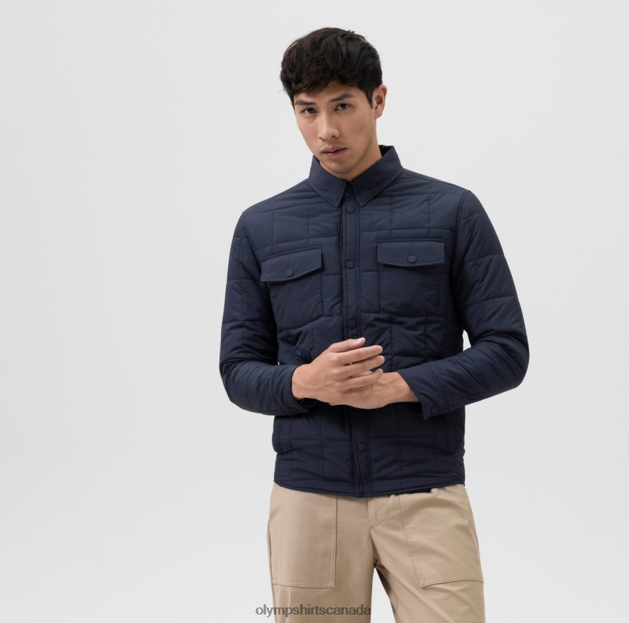 OLYMP Sweat Modern Fit, Jacket, Marine H2P42H2187 Clothing