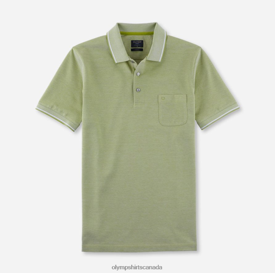 OLYMP Casual Modern Fit, Polo, Lime H2P42H2178 Clothing