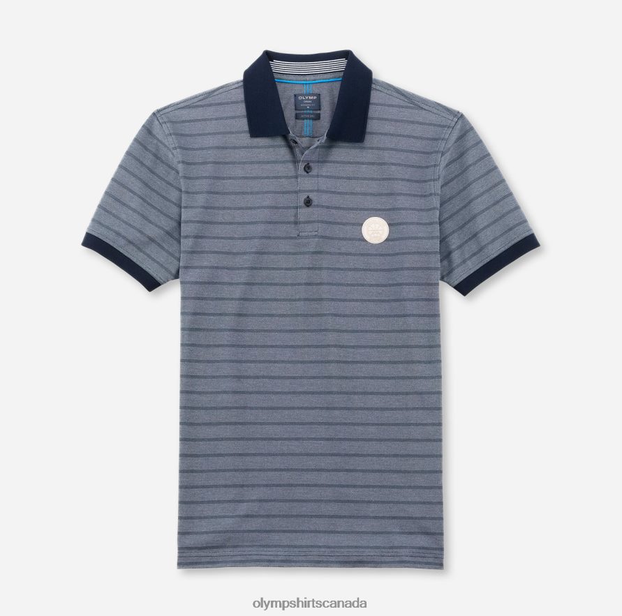 OLYMP Casual Modern Fit, Polo, Marine H2P42H2162 Clothing